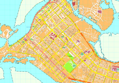 Abu Dhabi map