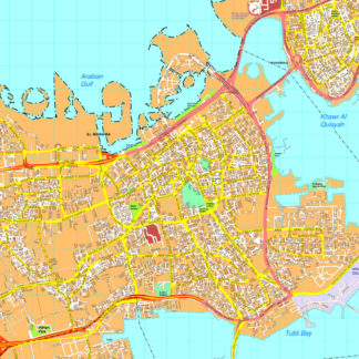 Al Manama map