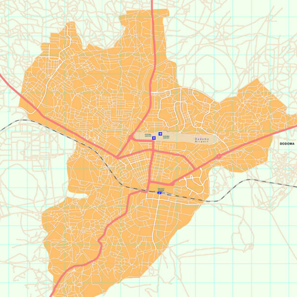Dodoma map