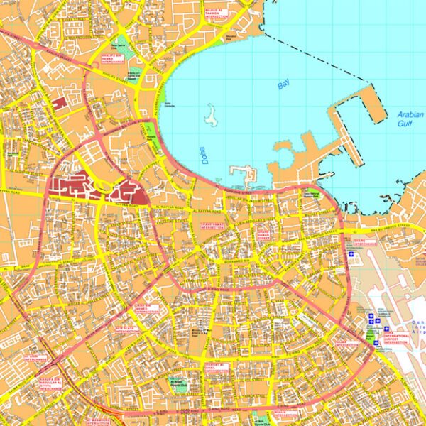 Doha map