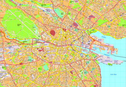 Dublin map