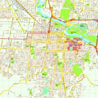 Eugene map