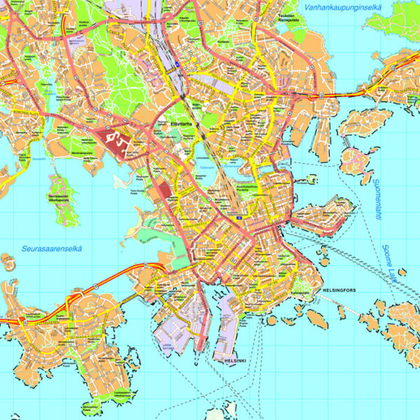 Helsinki map