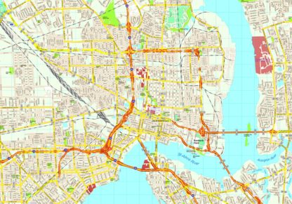 Jacksonville map