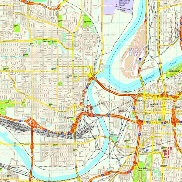 Kansas City map