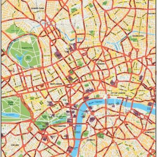 London Vector map