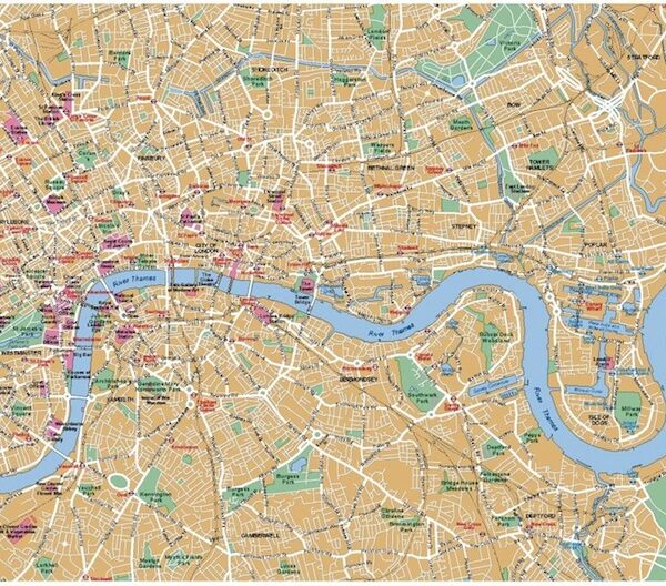 London Vector map