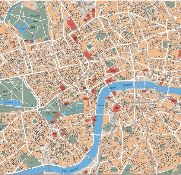 London Vector map