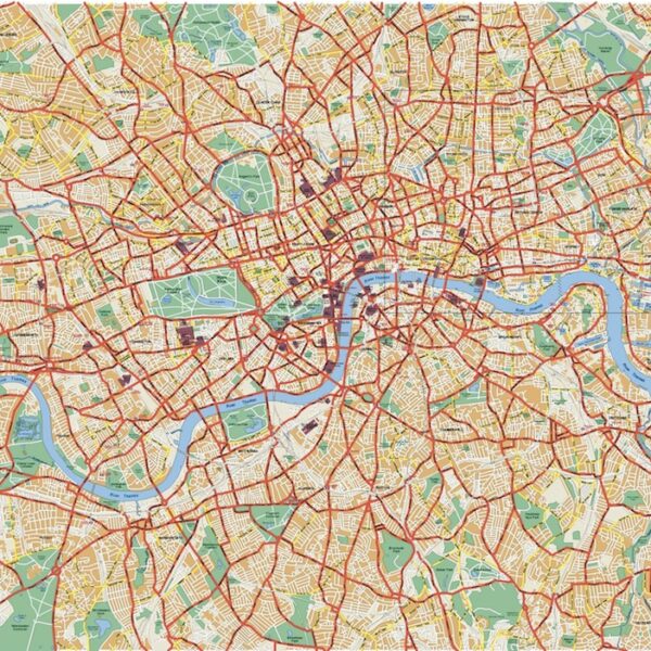 London Vector map