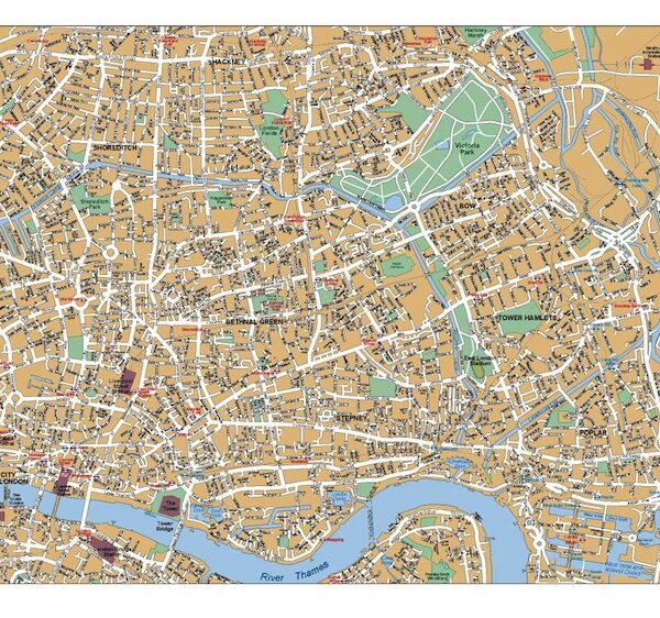 London West End map