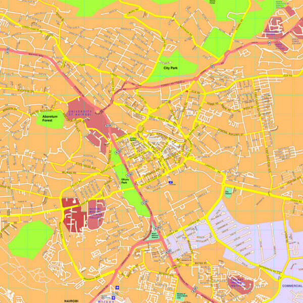 Nairobi map