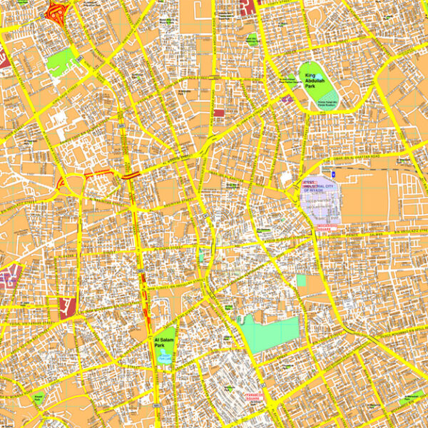 Riyadh map