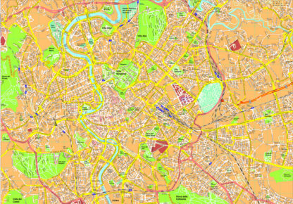 Rome map