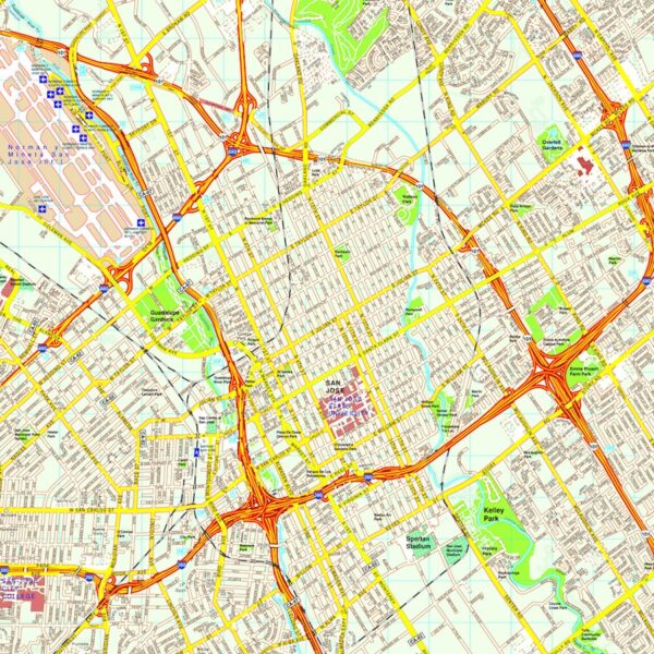 San Jose map