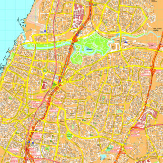 Tel aviv map