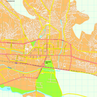 Ulan Bator map
