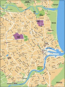 aberdeen vector map
