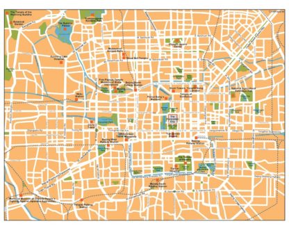 beijing vector map