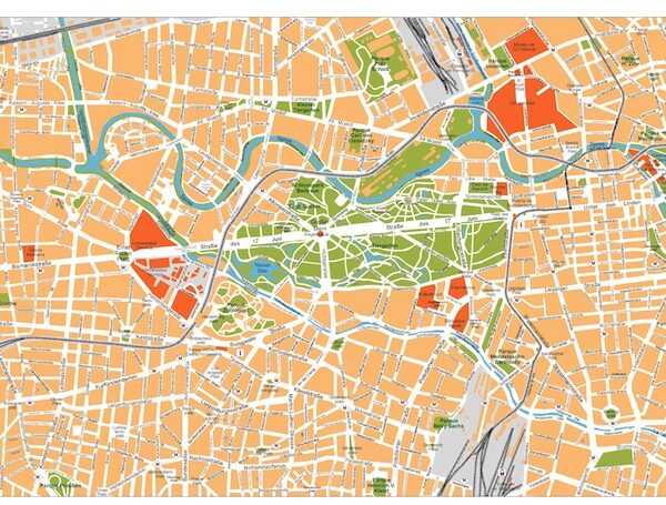 berlin vector map