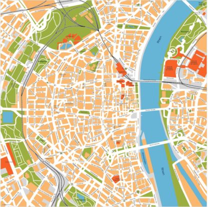 koln vector map