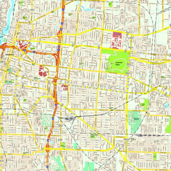 Memphis map
