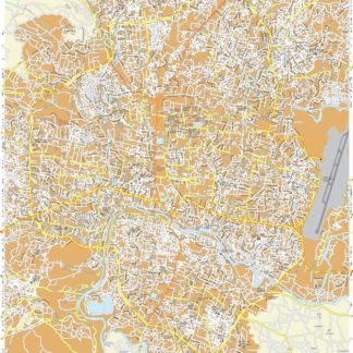 Katmandu Vector Map