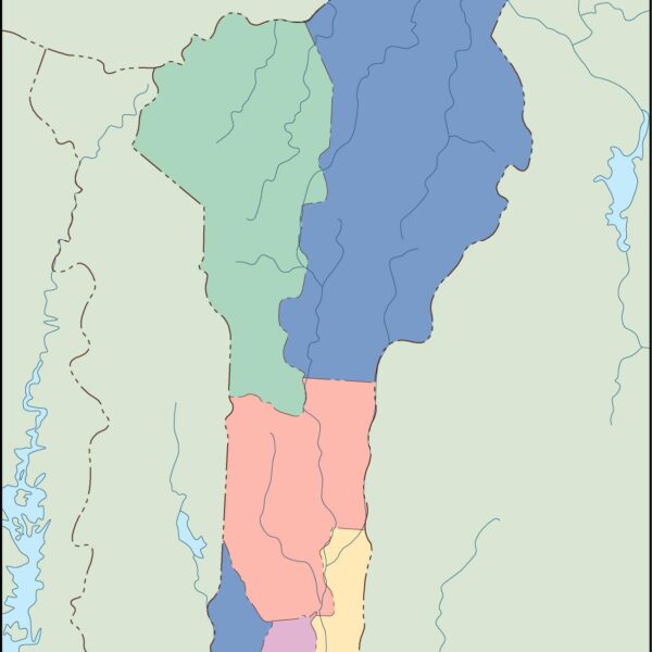 benin mapa mudo vectorial