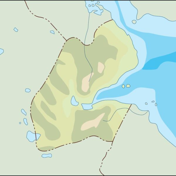 djibouti illustrator mapa físico digital