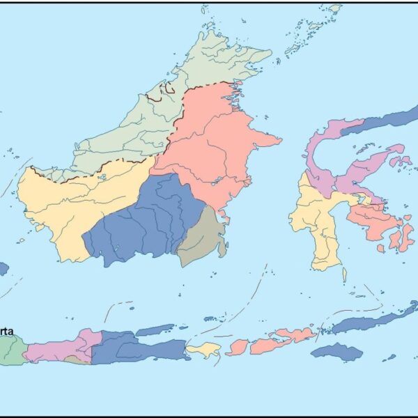 indonesia vector mapa