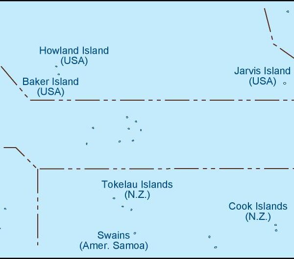 kiribati mapa politico vectorial digital