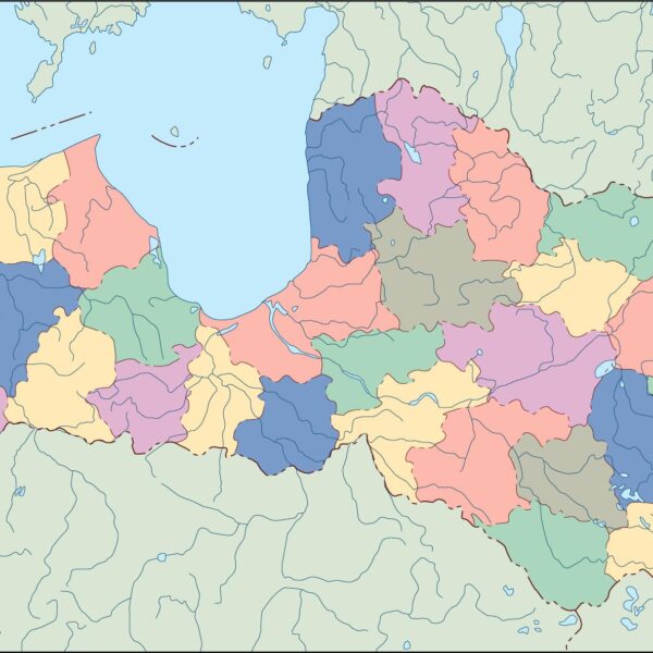 latvia mapa mudo vectorial