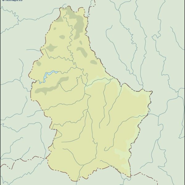 luxembourg illustrator map