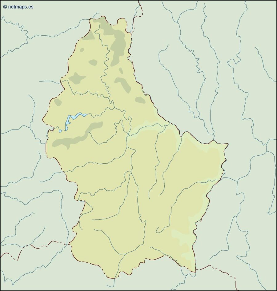 luxembourg illustrator map