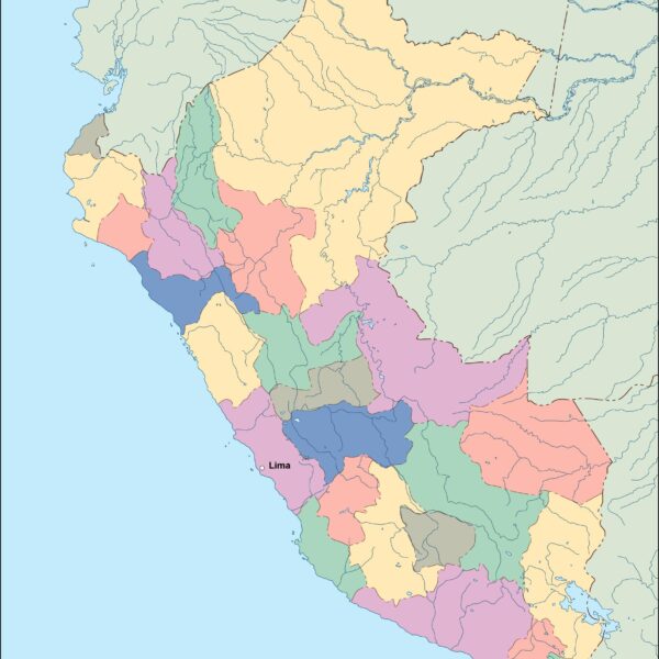 peru vector mapa