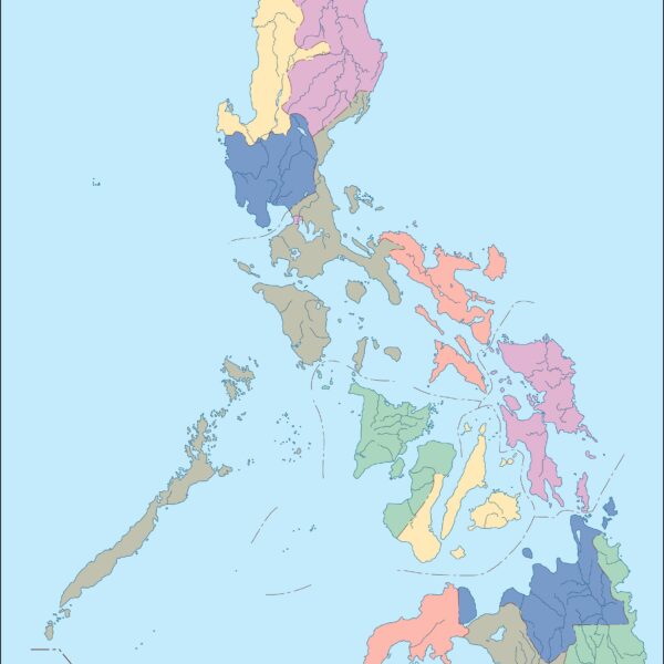 philippines mapa mudo vectorial