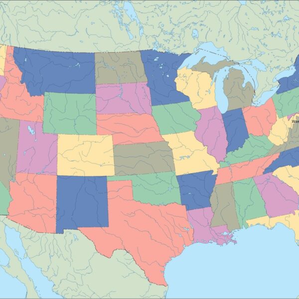 usa vector mapa