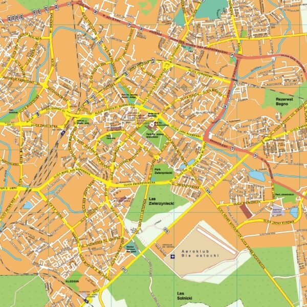 Bialystok EPS mapa digital