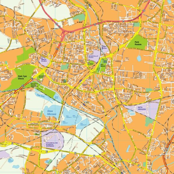 Sosnowiec EPS mapa digital