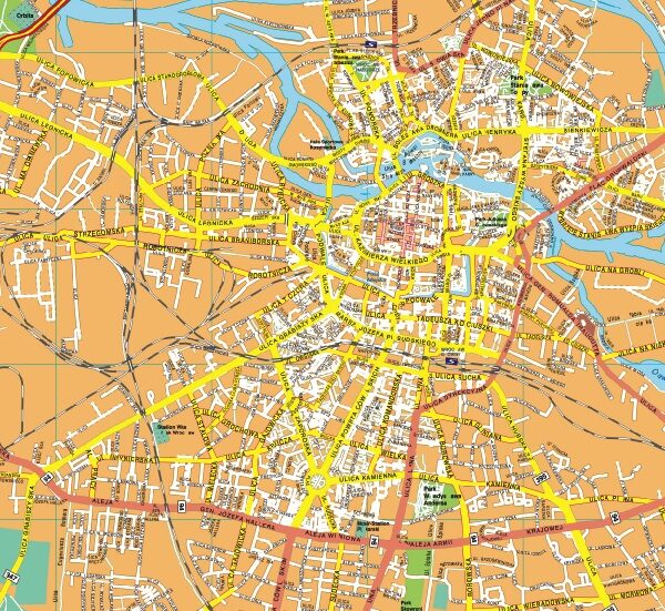 Wroclaw EPS mapa digital