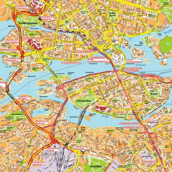 karta stockholm mapa EPS