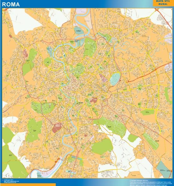 mappa eps roma illustrator