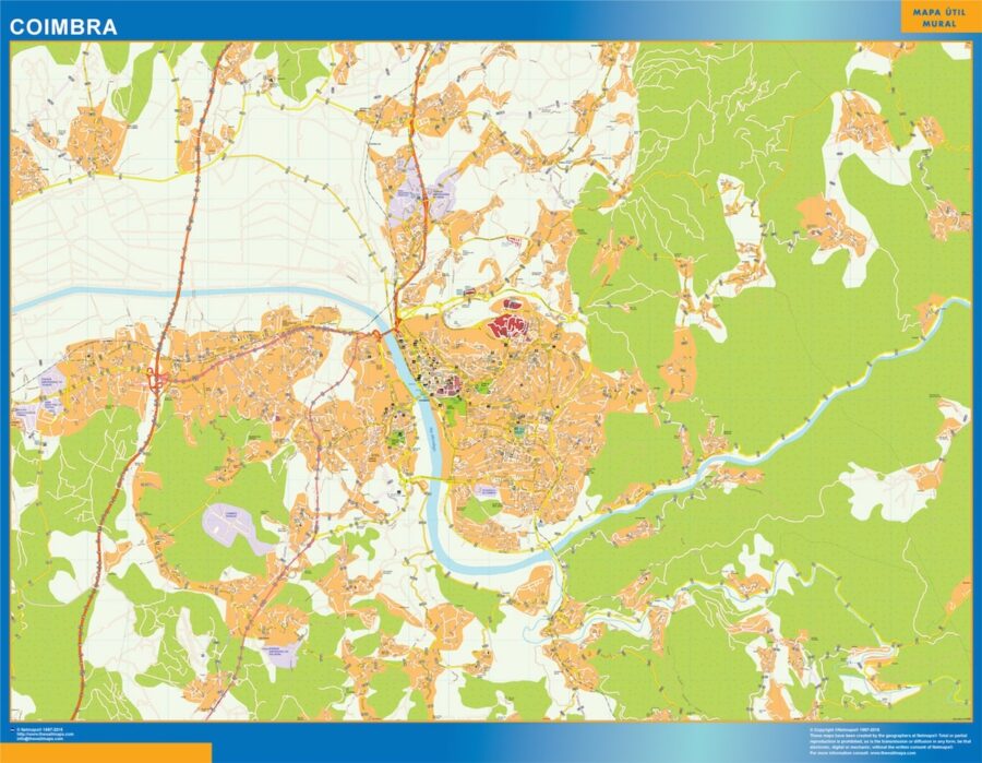 Coimbra mapa digital