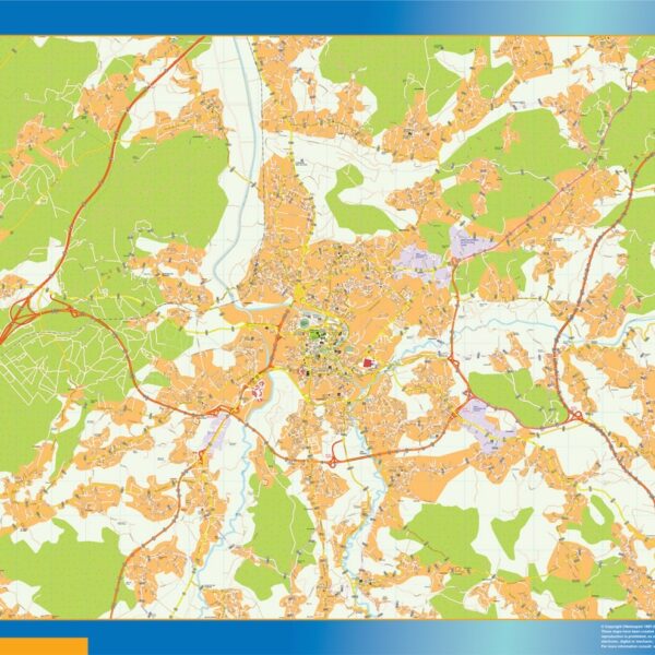 Leiria mapa digital