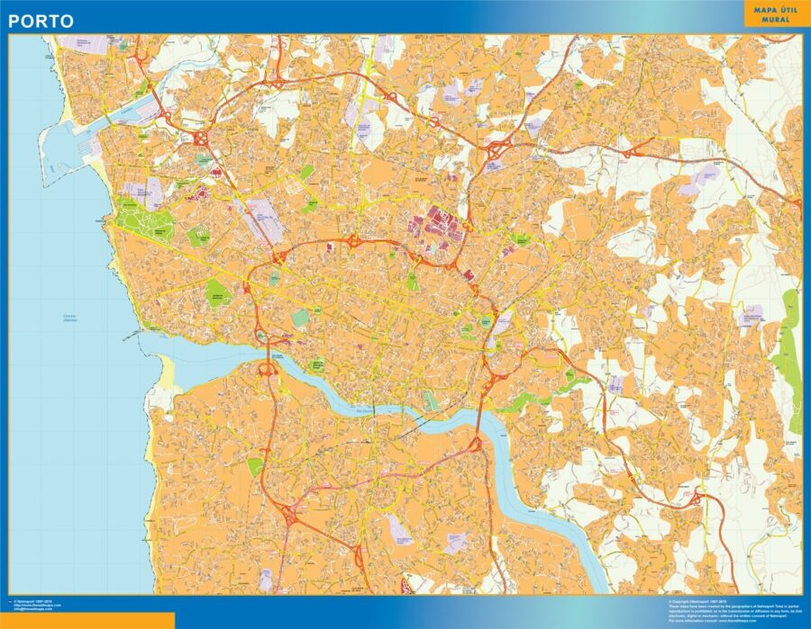 Porto mapa digital