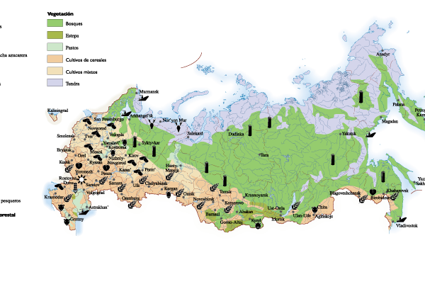 Rusia mapa agricultura digital