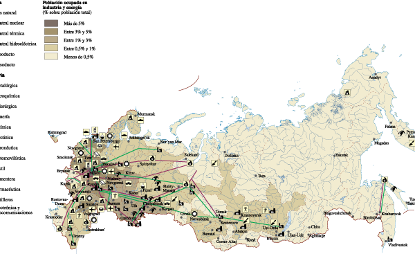 Rusia mapa economía digital
