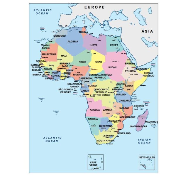 africa powerpoint mapa presentaciones