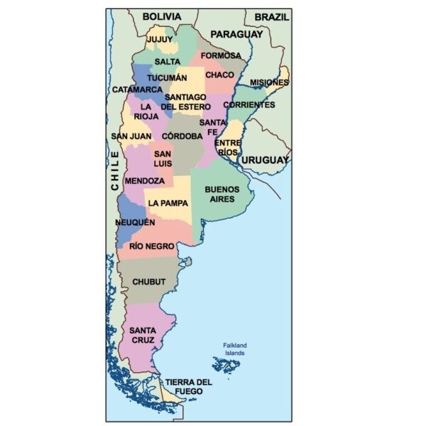 argentina powerpoint mapa presentaciones