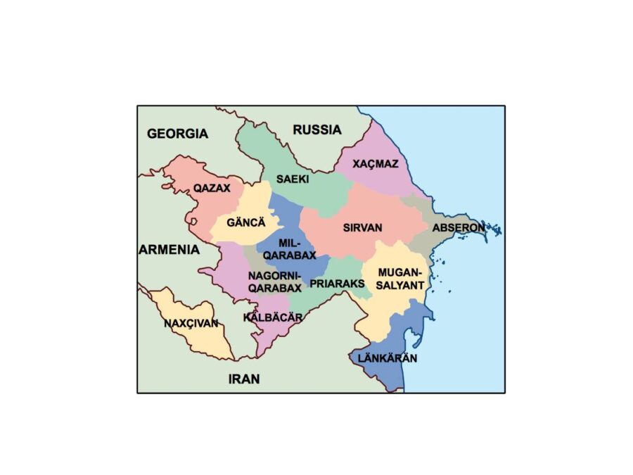 azerbaijan powerpoint mapa presentaciones
