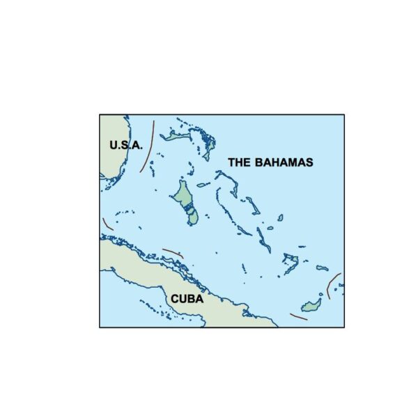 bahamas powerpoint mapa presentaciones